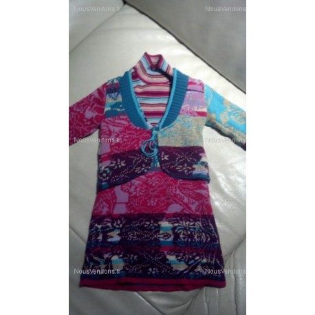 Robe et Bolero CLAYEUX (5-6ans)