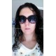 Lunettes de soleil noires: Fossil