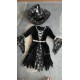 (déguisement) Sorcière + chapeau (3-6 ans, taille S)