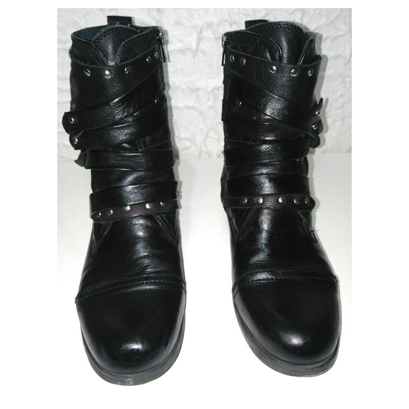 Bottines motardes sacha outlet