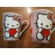 Lot Mugs Hello Kitty 