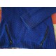 pull bleu lurex (Kiabi)